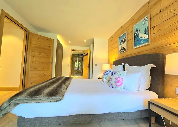 Modern Rochebrune In Out Lägenhet Megève