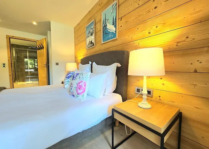 Modern Rochebrune In Out Lägenhet Megève